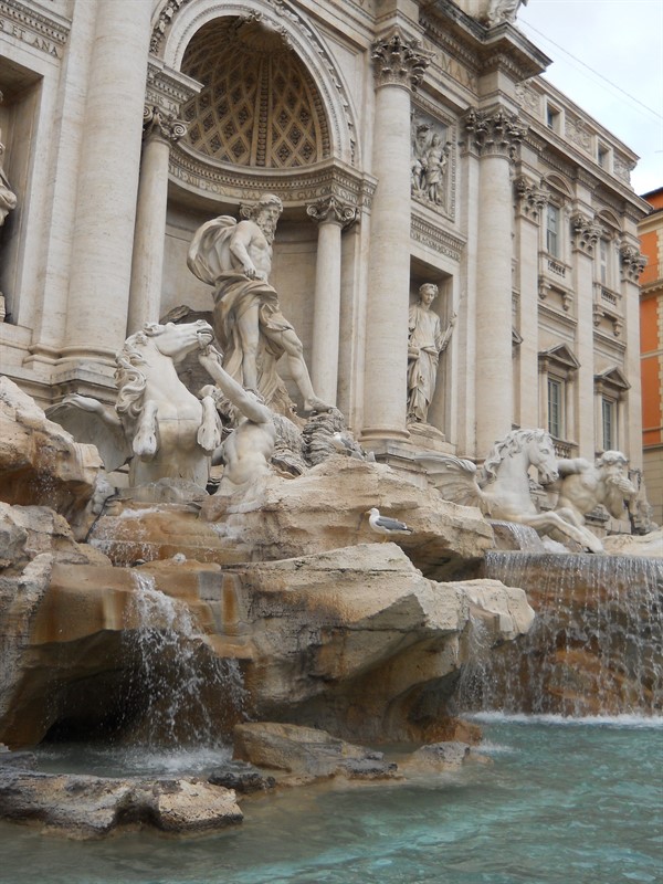 Fontana di Trevi, jurnal calatorie Roma
