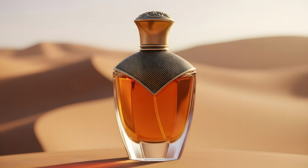 o sticlă de parfum oriental